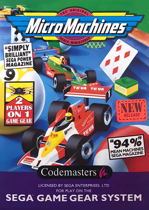 Обложка игры Micro Machines